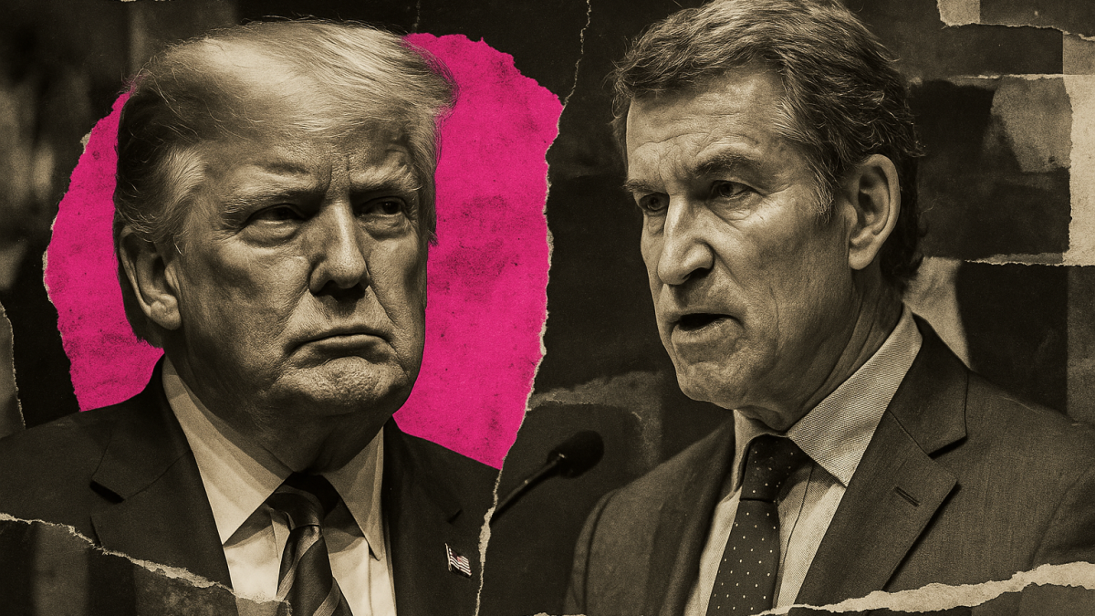 ¿5% en armas? Feijóo se pone el uniforme de sumisión de Trump sin gobernar