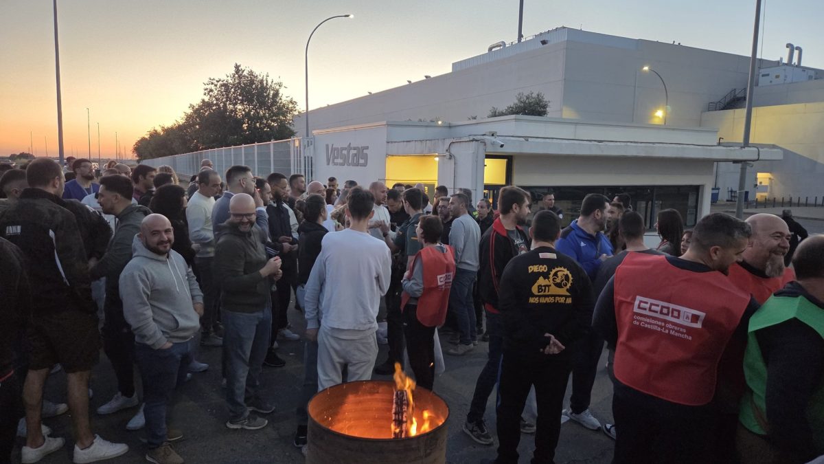 Ciudad Real en pie: huelga en Vestas por dignidad laboral