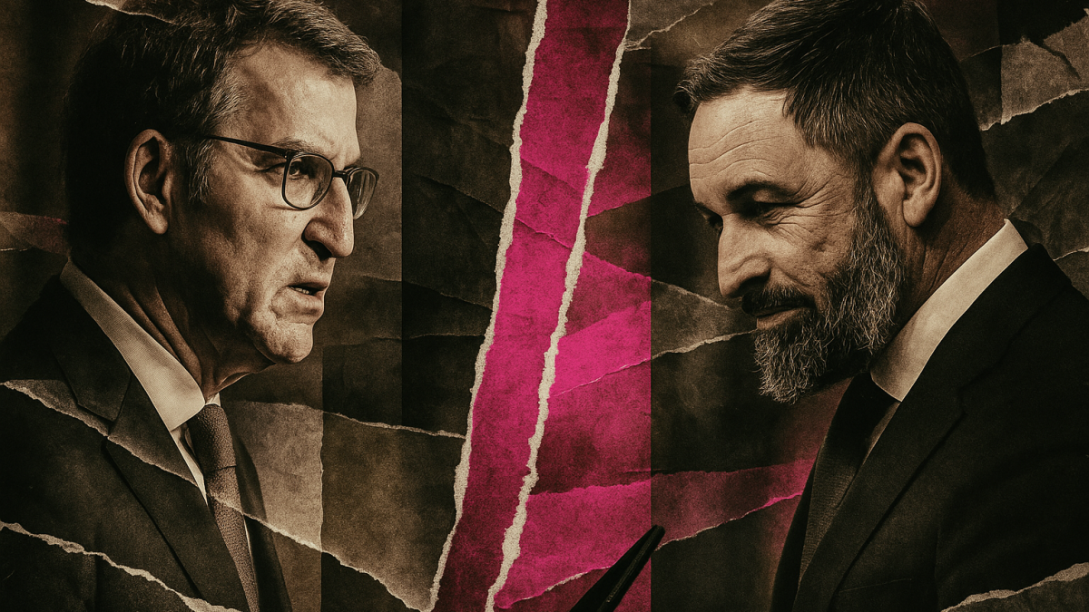 Feijóo y Abascal ya no se tapan: su programa es uno solo, y se escribe con mano de hierro