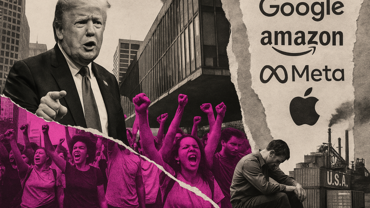 Informe revela la mano de las ‘big tech’ en la amenaza de Trump a Brasil