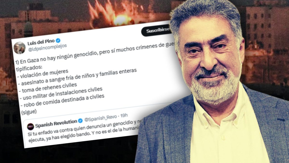 Carta abierta a Luis del Pino: del negacionismo del 11-M al blanqueo del genocidio en Gaza