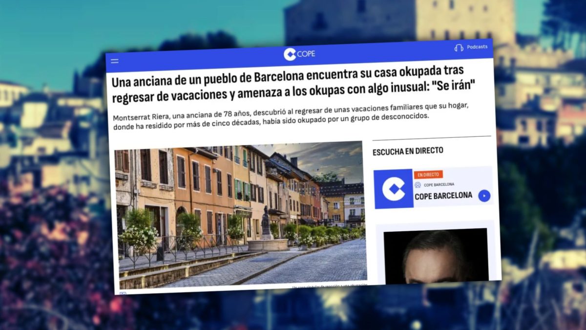 La Cope inventa una okupación fantasma en Sant Martí de Tous