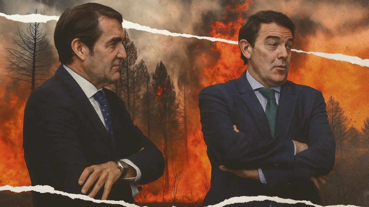 Mañueco y Quiñones ante la justicia: cuando el fuego alcanza al poder