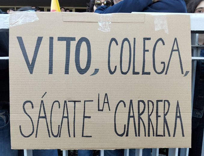 Rubén Sánchez desenmascara a Vito Quiles: la mentira como título