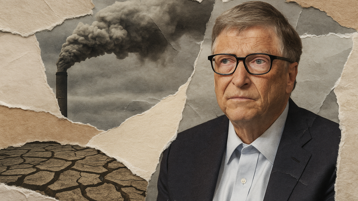 Bill Gates quiere que hagamos menos frente a la crisis climática