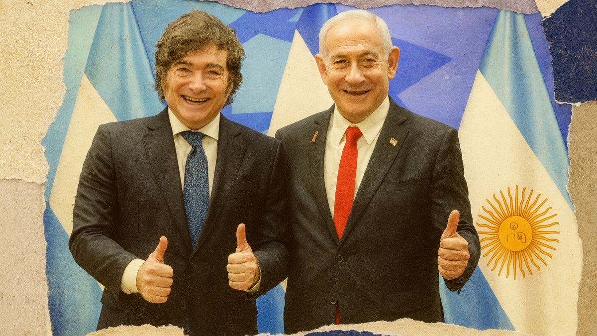 Milei agradece el genocidio