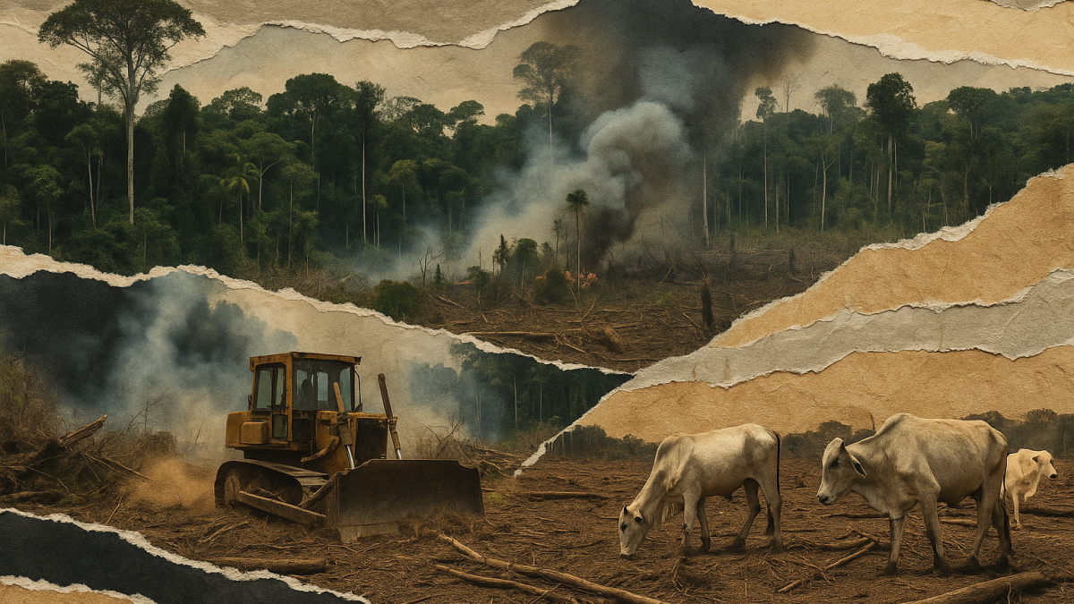 La Amazonía agoniza y el mundo aplaude su entierro verde