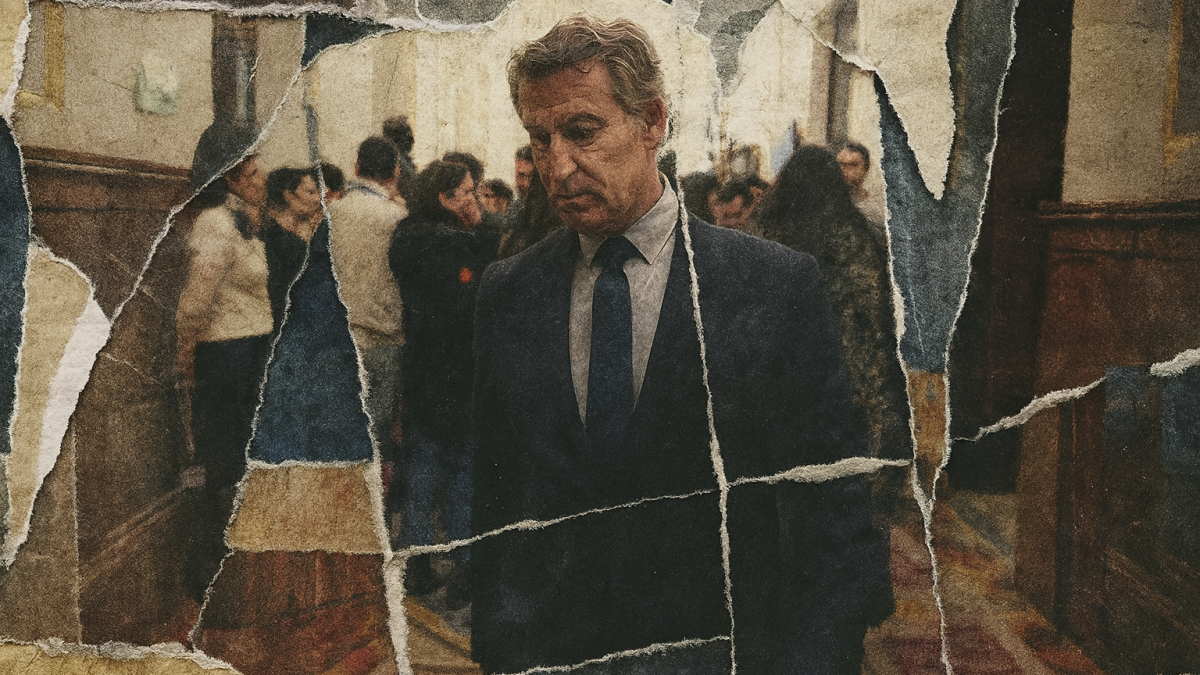 ‘Anotop’ y el derrumbe de un liderazgo de Feijóo que nunca despegó