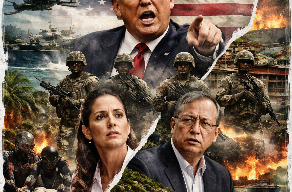 A por Colombia y México: Trump vuelve a señalar a América Latina con la amenaza militar como método