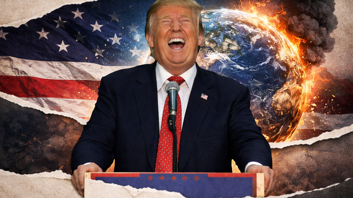 ¿Y si lo que quiere Trump es destruir el mundo antes de morir?