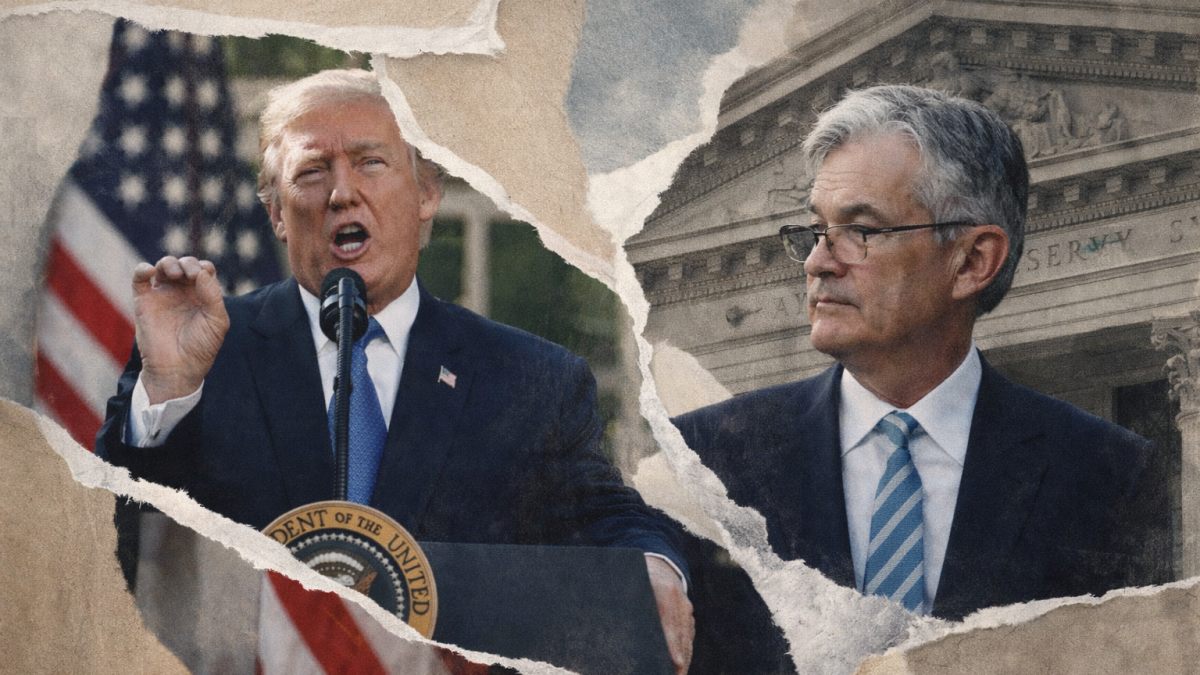 Trump contra la Reserva Federal: cuando el poder político quiere domesticar el dinero