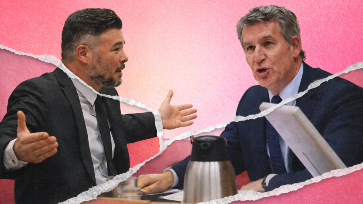 Rufián desmonta una a una las seis mentiras de Feijóo sobre la DANA