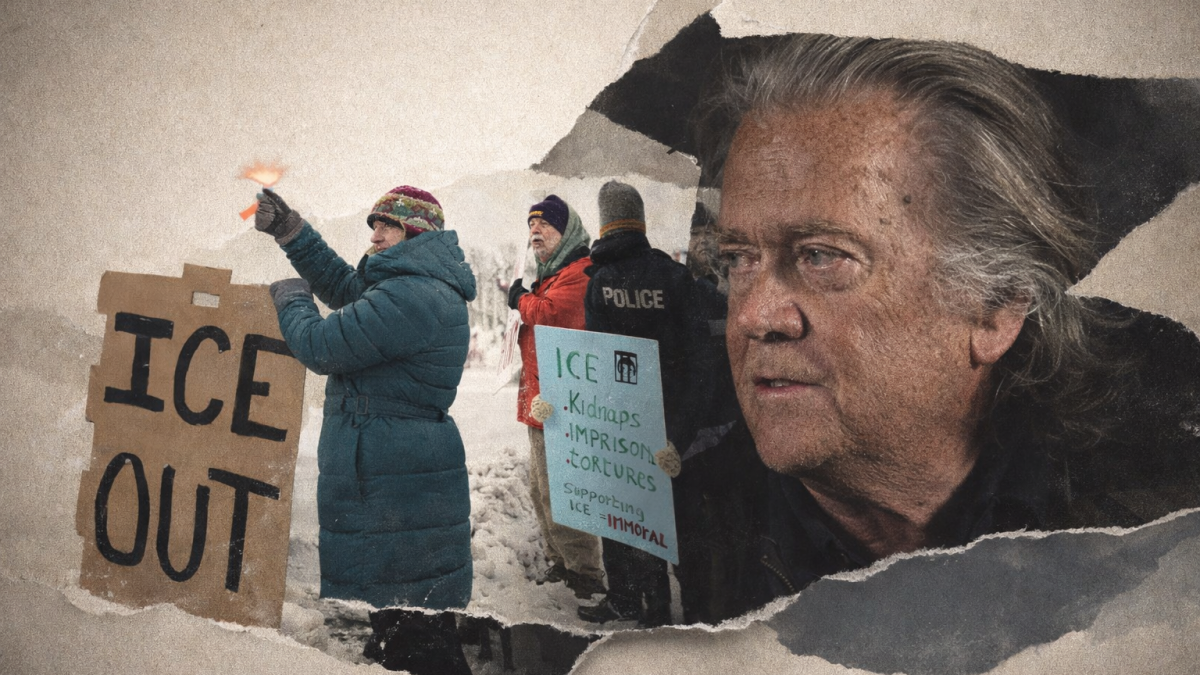 Steve Bannon, ideólogo de Trump, y el papel aterrador que busca para el ICE en las elecciones de mitad de mandato