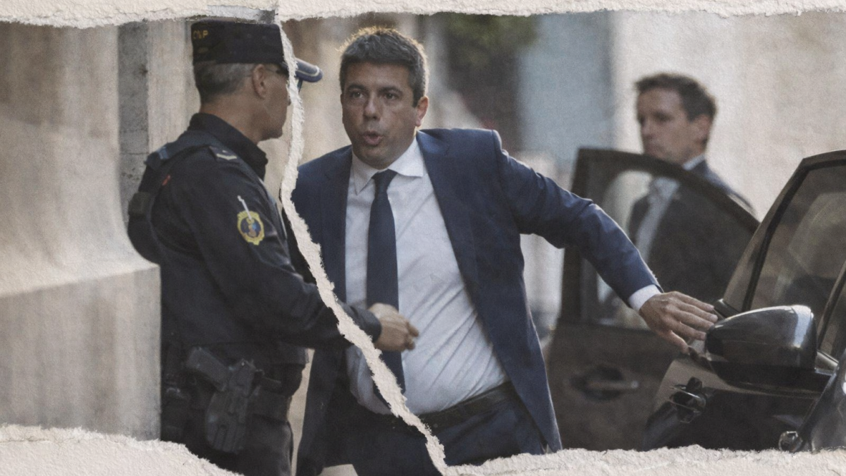 Mazón y la sobremesa que desmonta su versión de la dana