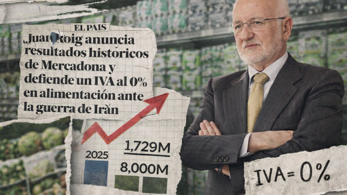 Vídeo | Juan Roig, beneficios récord y el cinismo del capitalismo alimentario