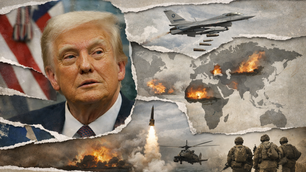 Trump, ese hombre de paz