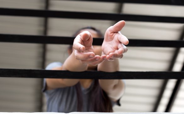 young woman victim hand reach out for help from a 2026 01 11 09 25 42 utc