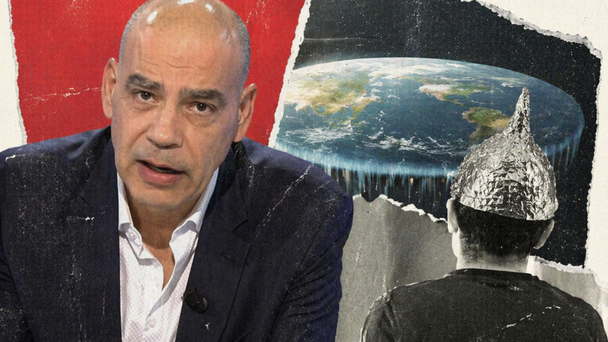 Un terraplanista hablando de cáncer de piel en televisión: España, no te reconozco