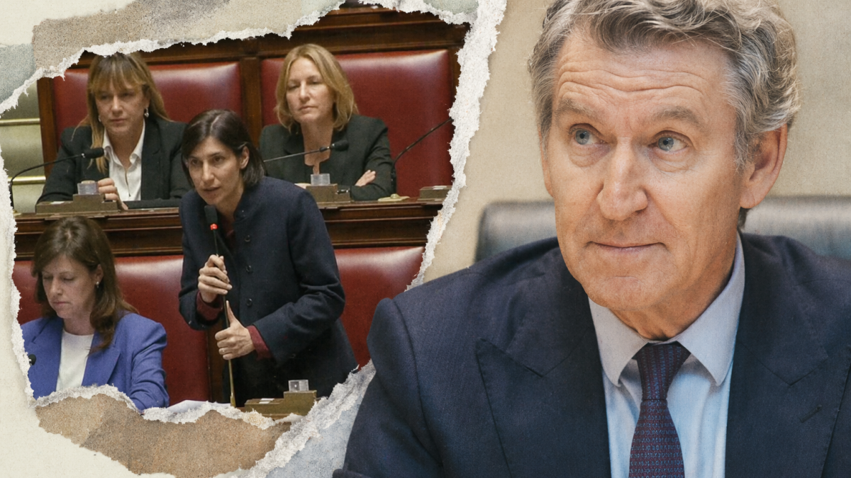 La oposición italiana cierra filas frente a ataques externos mientras en España la derecha opta por el silencio