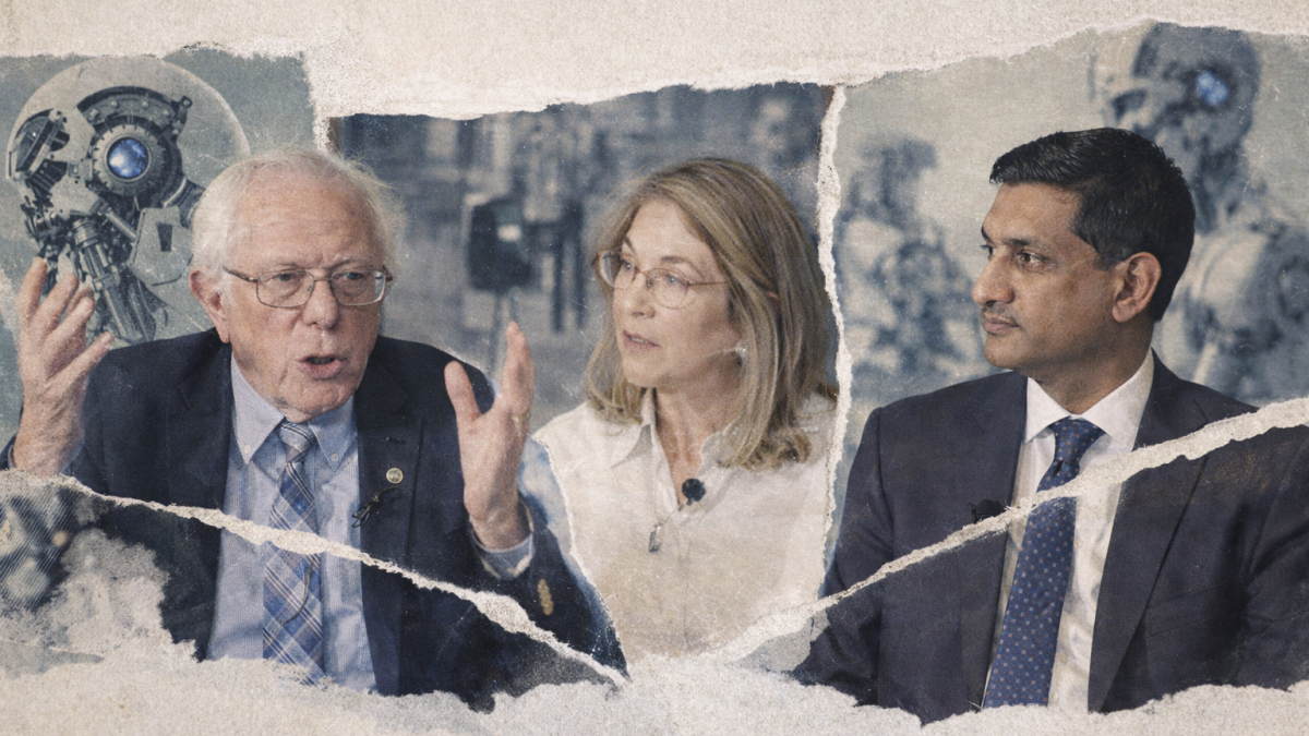 La IA no viene a salvarte: Naomi Klein, Bernie Sanders y Ro Khanna lo exponen