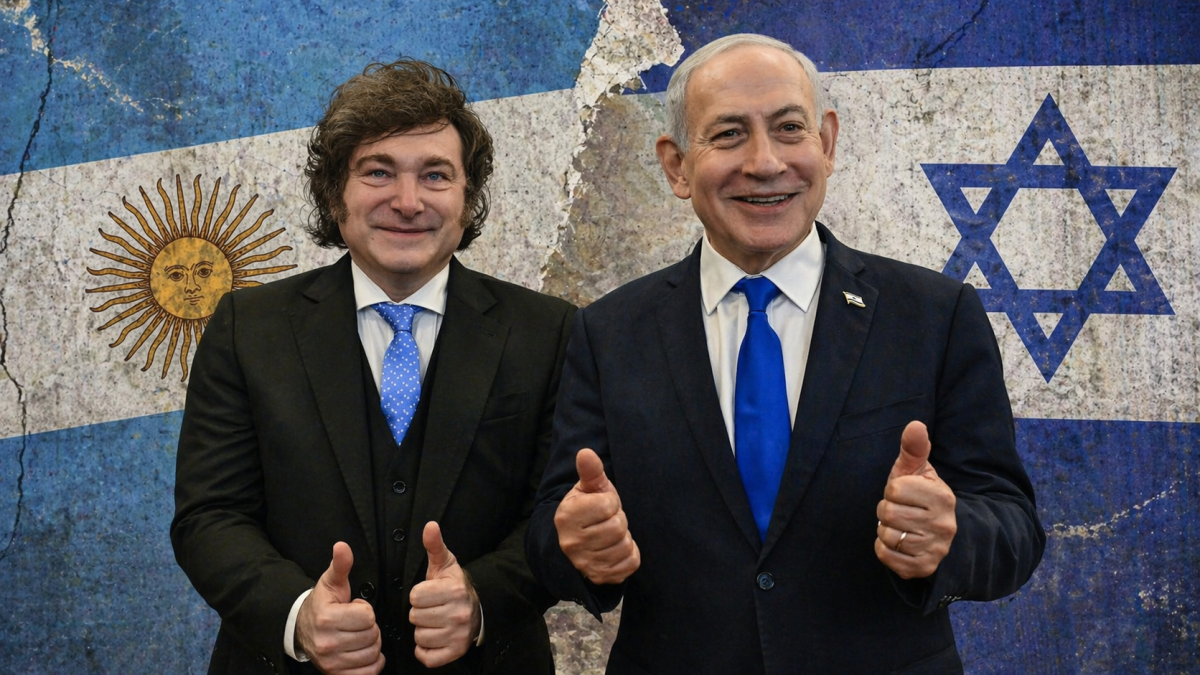Milei se entrega a Israel y convierte la política en cruzada ideológica