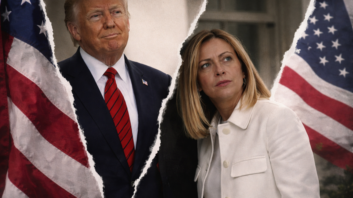 Trump estalla contra Meloni por Irán y rompe el frente ultra: ya no se tapan entre ellos