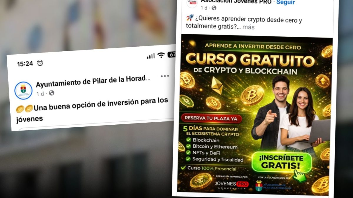 Un ayuntamiento promocionando criptomonedas: el caso de Pilar de la Horadada, en Alicante