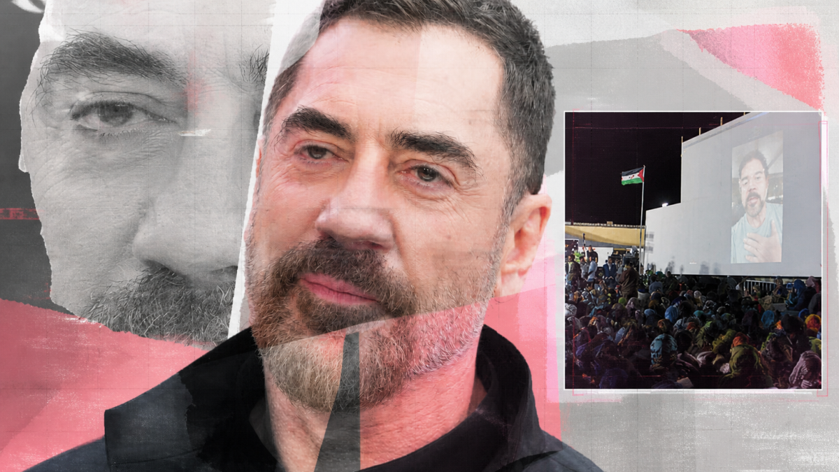 Javier Bardem clausura el FiSahara señalando la traición española al pueblo saharaui