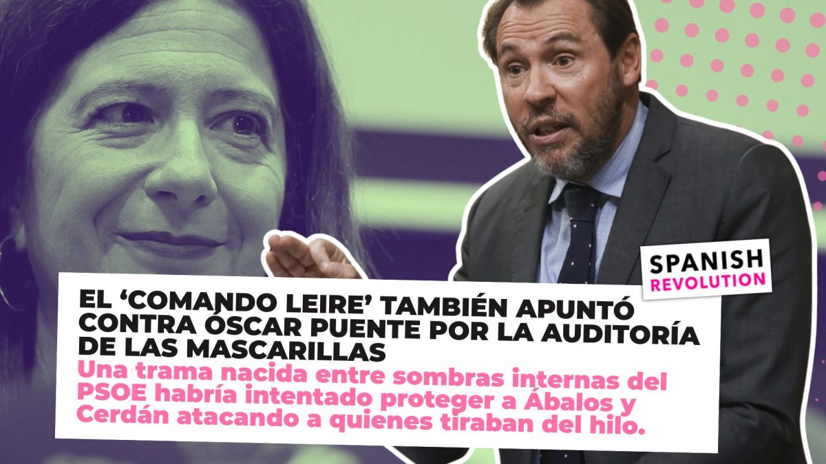 El ‘comando Leire’ también apuntó contra Óscar Puente por la auditoría de las mascarillas
