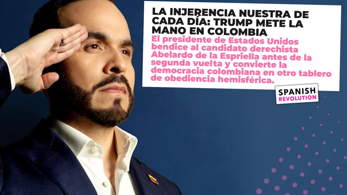 La injerencia nuestra de cada día: Trump mete la mano en Colombia