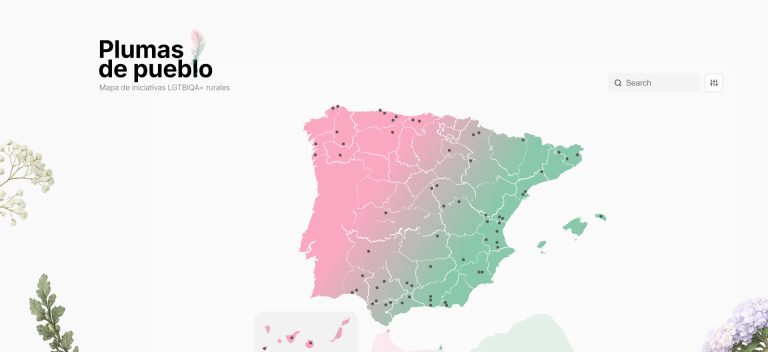 Plumas de Pueblo: el mapa que demuestra que la diversidad LGTBIQA+ también late en los pueblos