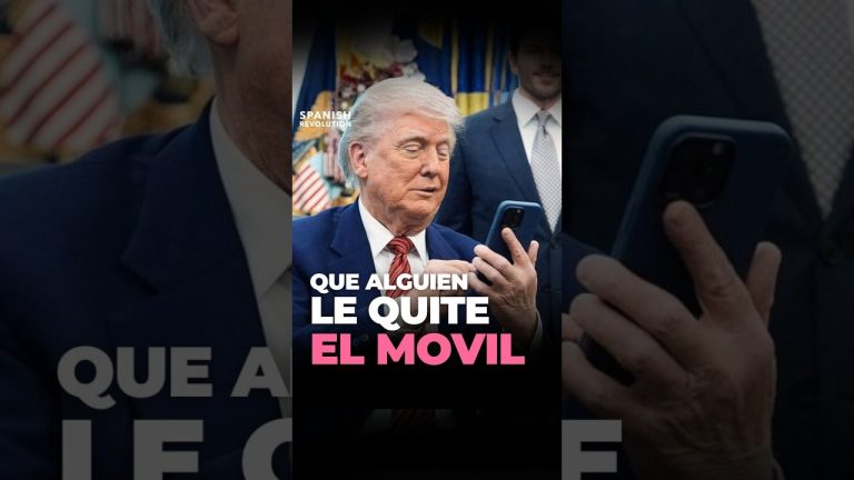 Que alguien le quite el móvil a Trump