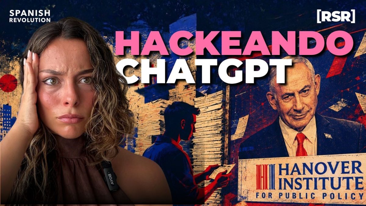 HANOVER INSTITUTE: cómo ISRAEL está HACKEANDO ChatGPT para engañarte #ReportajeSR